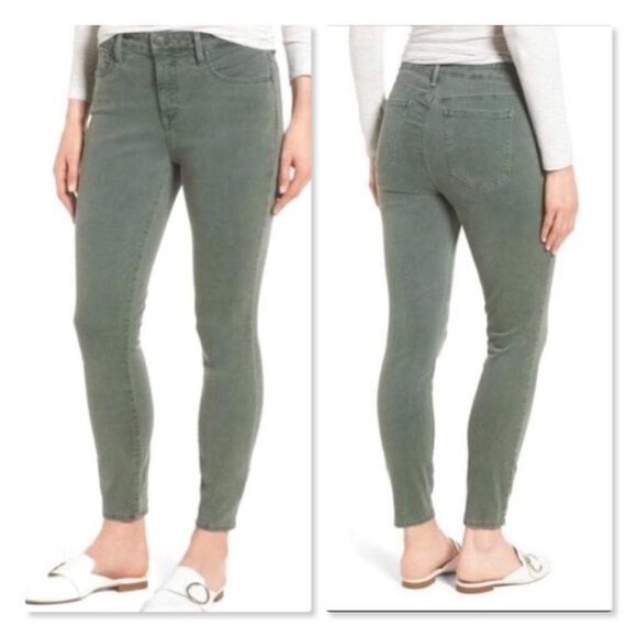 NYDJ Ami Skinny Ankle Jeans sz 2 in Green. - Picture 1 of 8